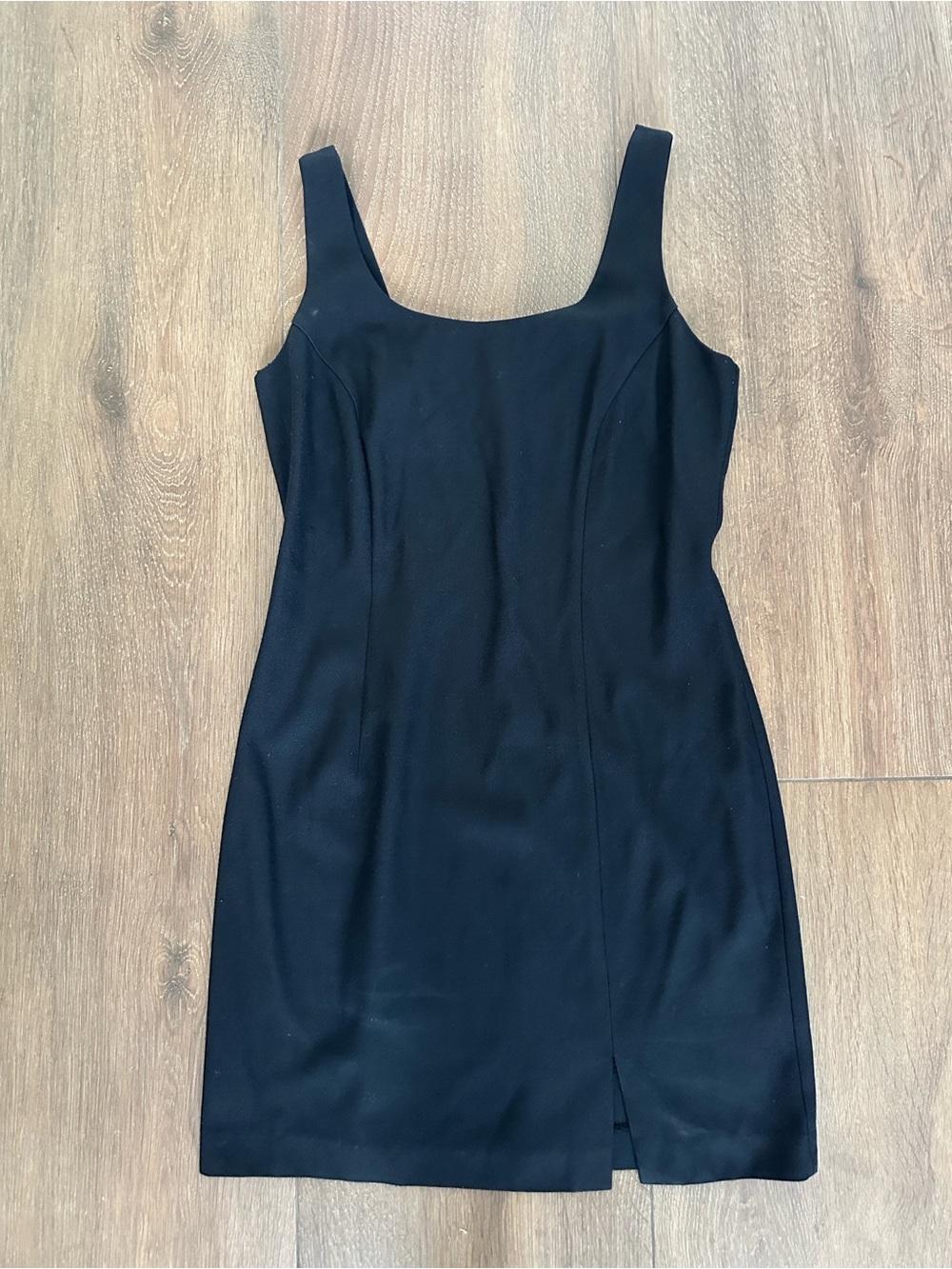 J.R. NITES BY Caliendo Classic Black Sleeveless Sheath Dress.